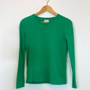 J. Crew Factory Teddie Sweater Size XS Green